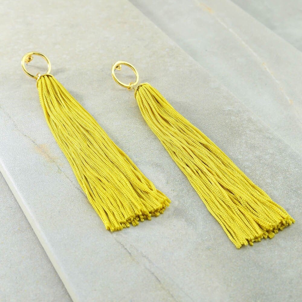 Vanessa Mooney Tassel Earrings NWT